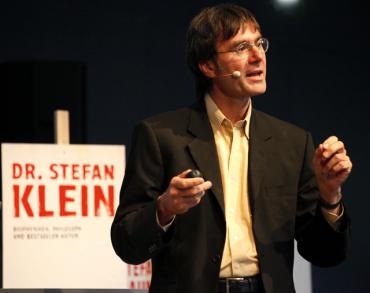 Author Stefan Klein, "The Science of Happiness /Image courtesy of www.stefanklein.info